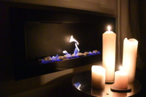 Storm Eunice Blackout Bioethanol Fire Place